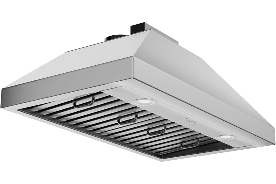 30-Inch Built-In Range Hood Insert with 4-Speed Fan & LED