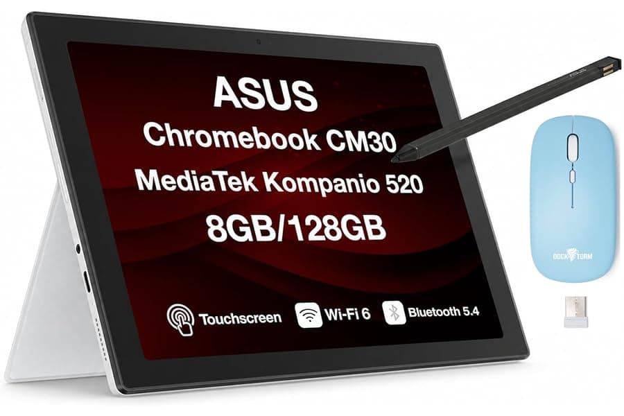 Lightweight Detachable Touchscreen Chromebook