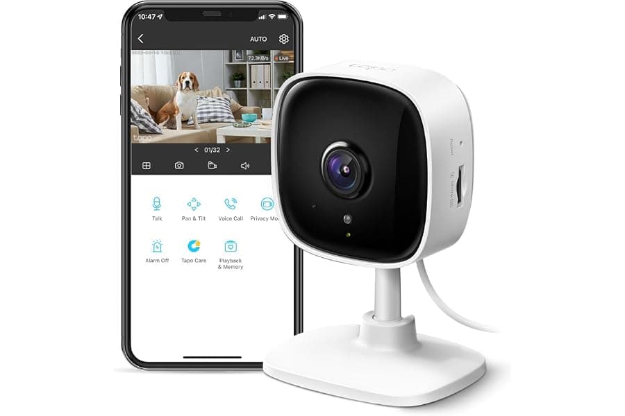 Indoor Security Camera for Baby & Pet Monitoring