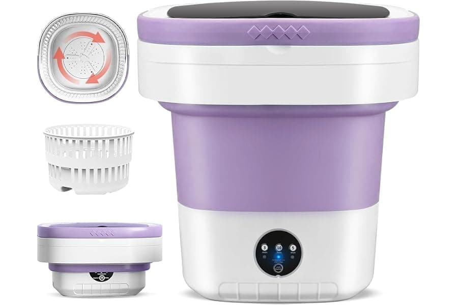 Portable Electric Foldable Mini Washing Machine 16L