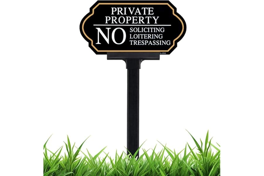 Best Private Property No Trespassing Sign With Stake - Top Picks for 2026