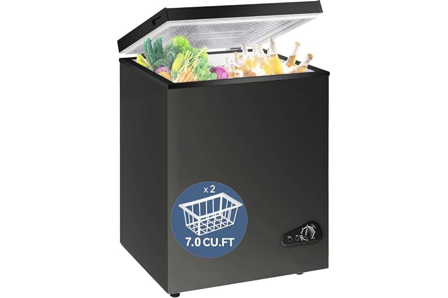 Energy-Efficient Chest Freezer for Small Spaces