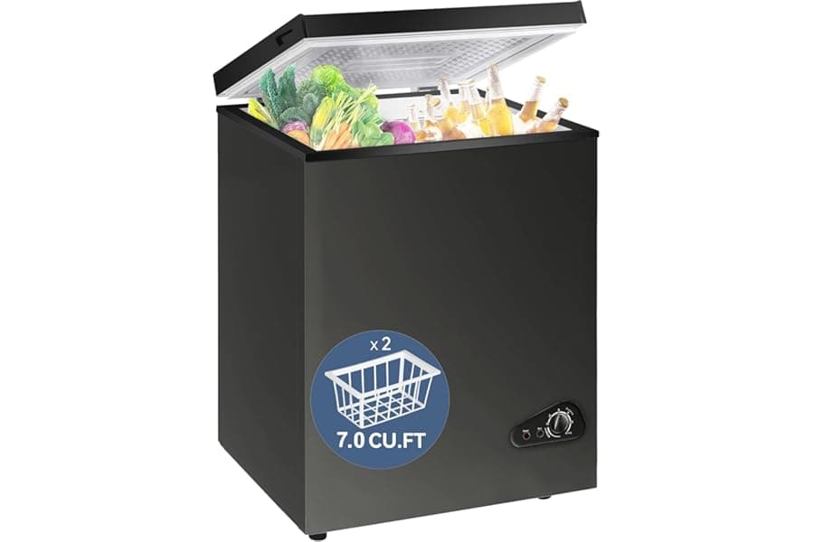 Energy-Efficient Chest Freezer for Small Spaces