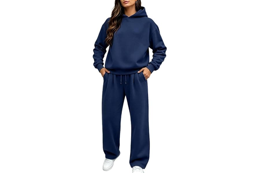 Matching Hooded Sweatsuit Sets for Women