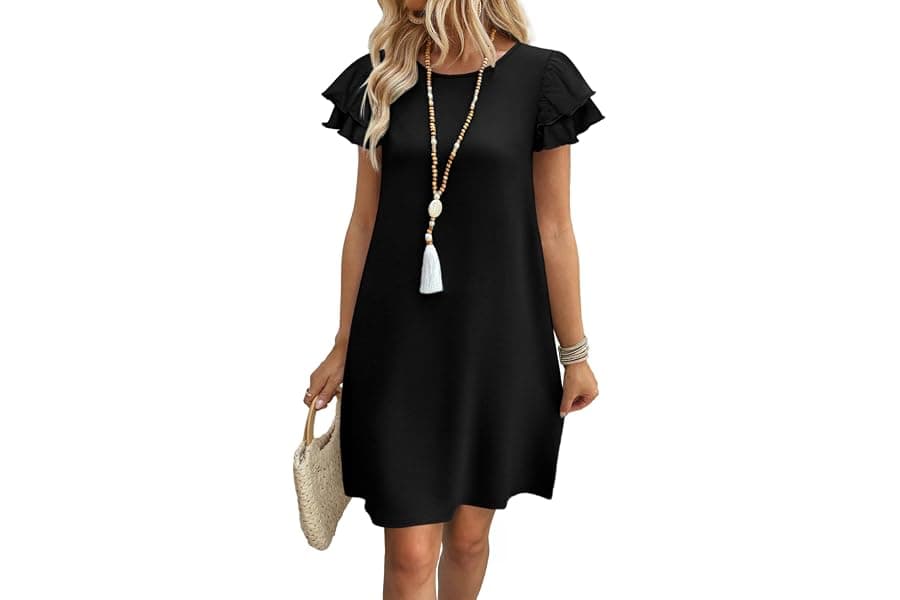 Best Ruffle Sleeve Sundress with Pockets 2026