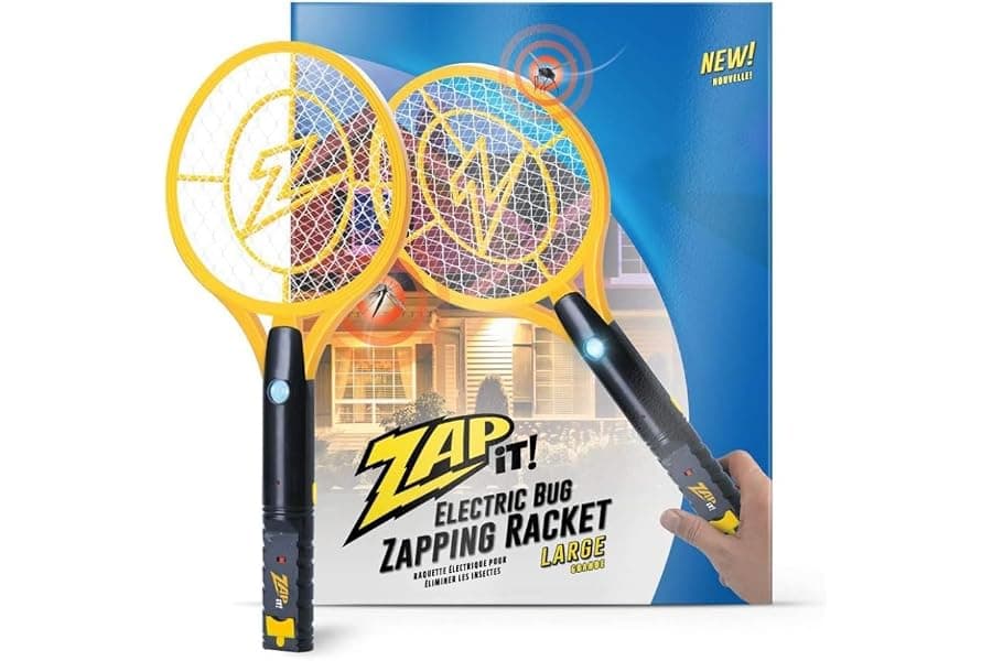 Electric Fly Swatter - 4000V Mosquito Zapper Racket