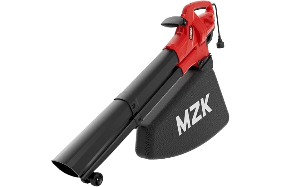 2-in-1 Electric Leaf Blower Vacuum with Mulching Power