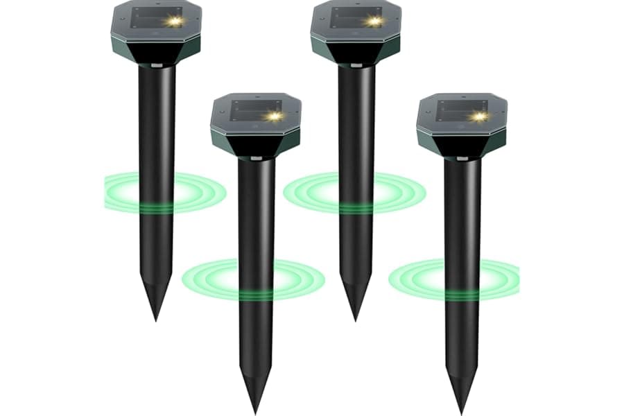 Solar Ultrasonic Pest Repellent for Your Yard