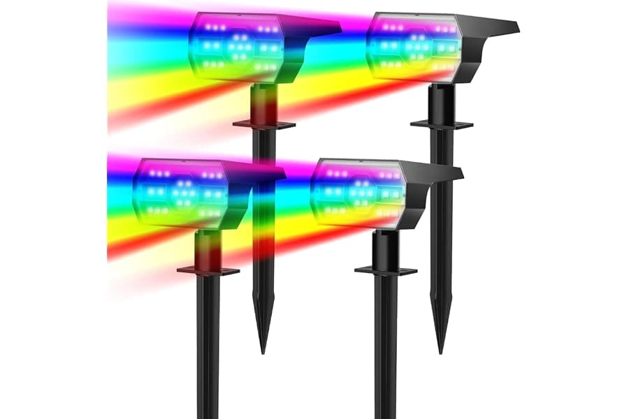 Best Solar Color Changing Lights for Gardens & Patios