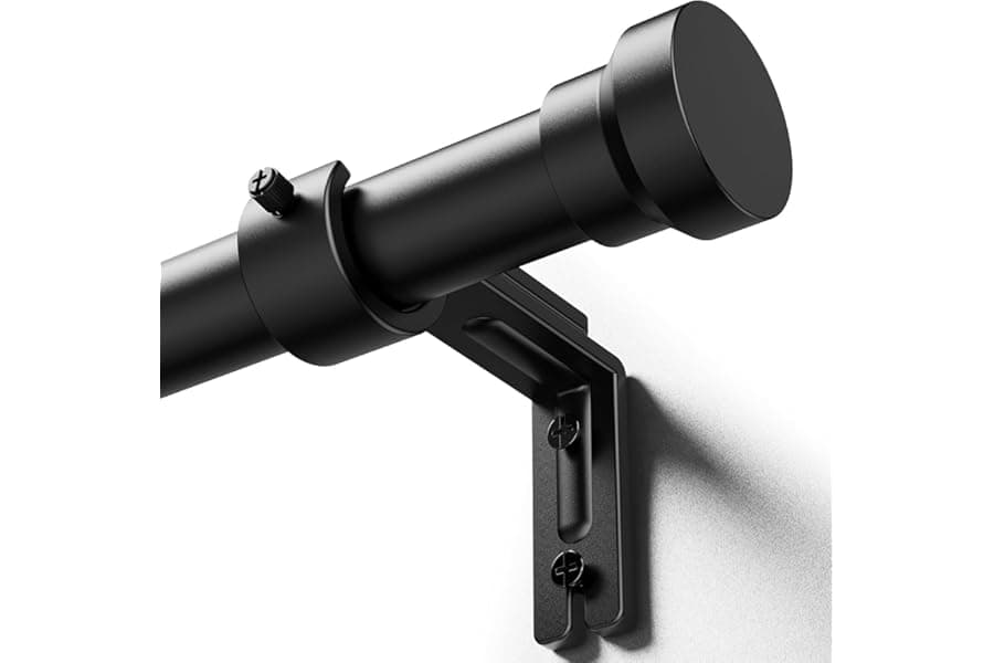 Best Extra Long Adjustable Curtain Rods for Large Windows