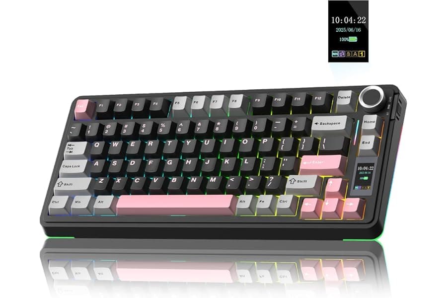 Wireless Mechanical Keyboard with Screen: Gaming Review