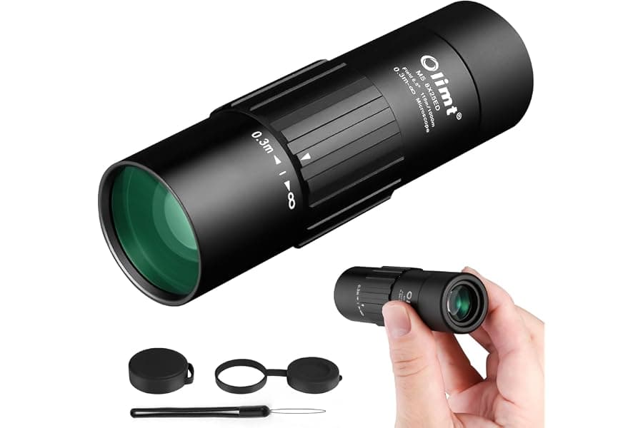 Compact Monocular for Hiking & Camping