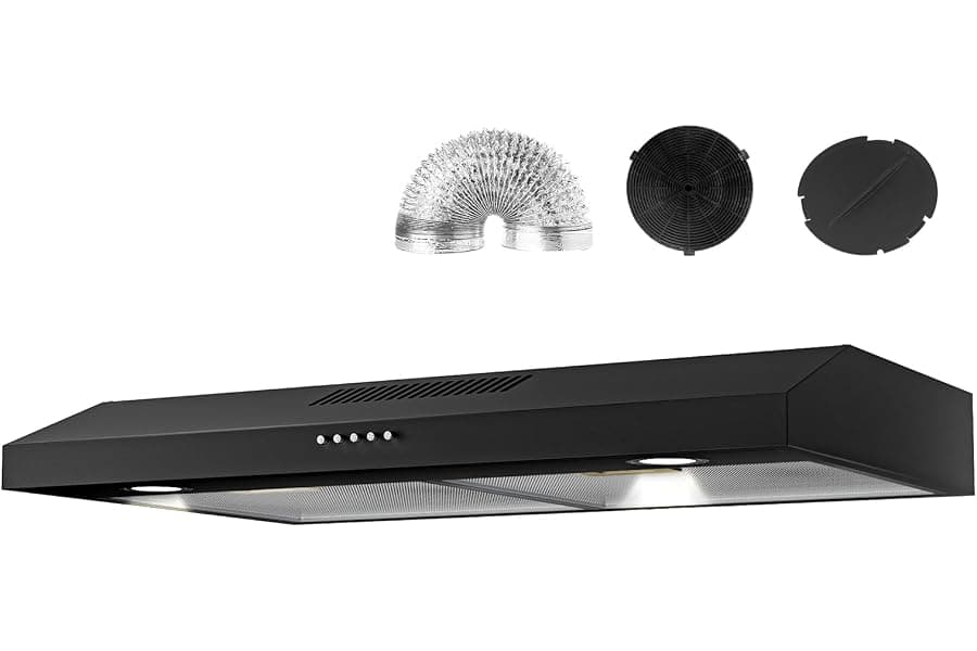30-Inch Under Cabinet Range Hood with Ducted/Ductless Option