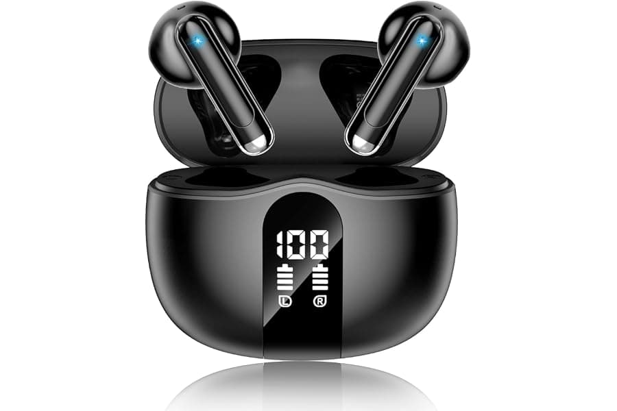 Best Wireless Earbuds with 50-Hour Battery & Noise Cancelling