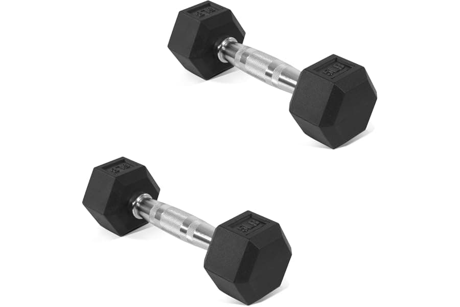Best Rubber Coated Hex Dumbbells for Home Gym 2026