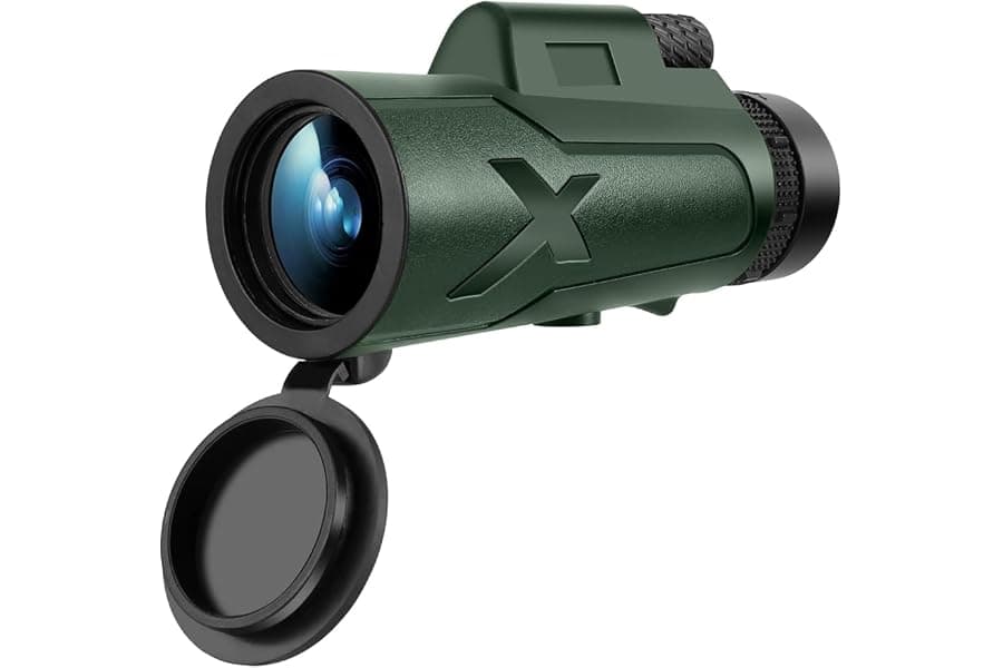 High-Power Monocular Telescope: 12x50 Optics for Outdoor Viewing