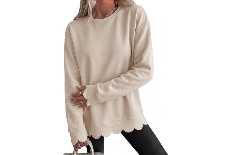 Oversized Crewneck Sweatshirts for Casual Comfort