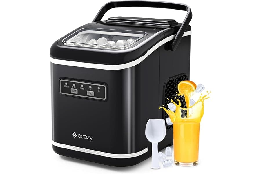 Fast Countertop Ice Maker for Entertaining