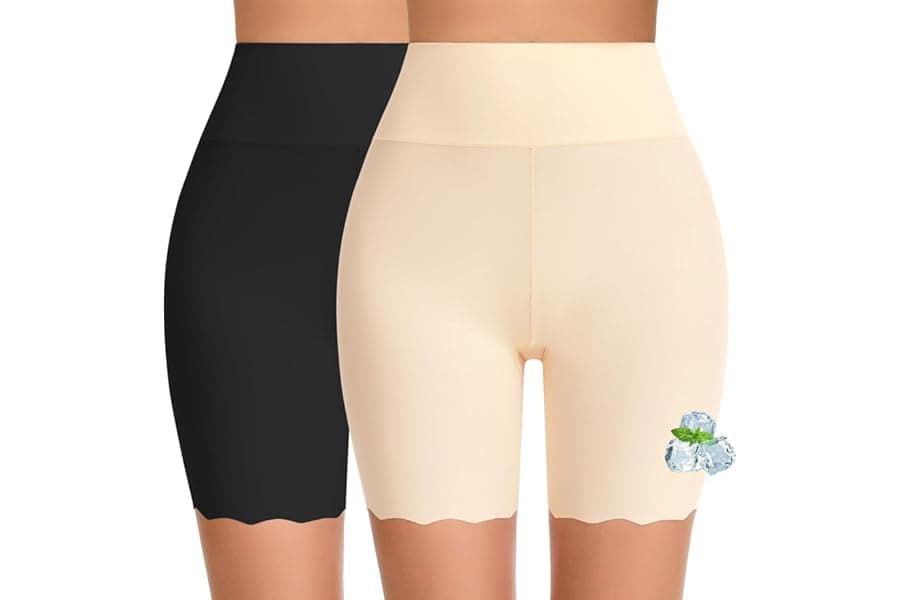 Best Anti-Chafing Cooling Slip Shorts for Women