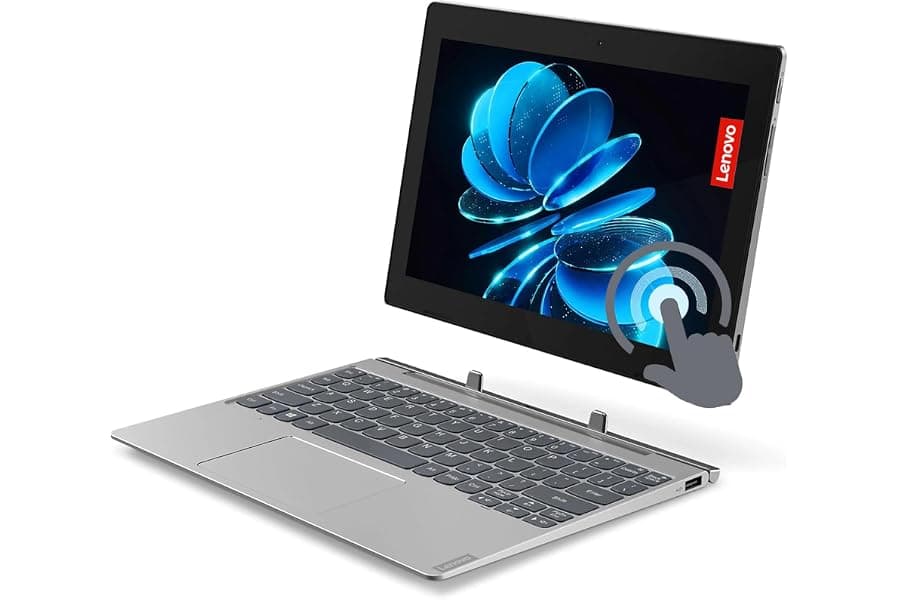 Compact 2-in-1 Detachable Laptop Tablet for Travel