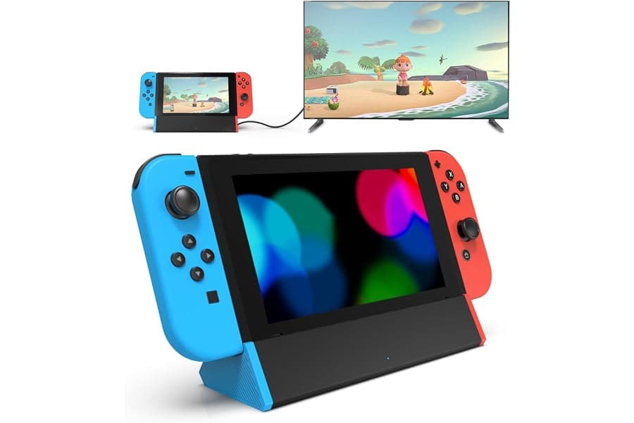 Portable Nintendo Switch Dock with 4K HDMI