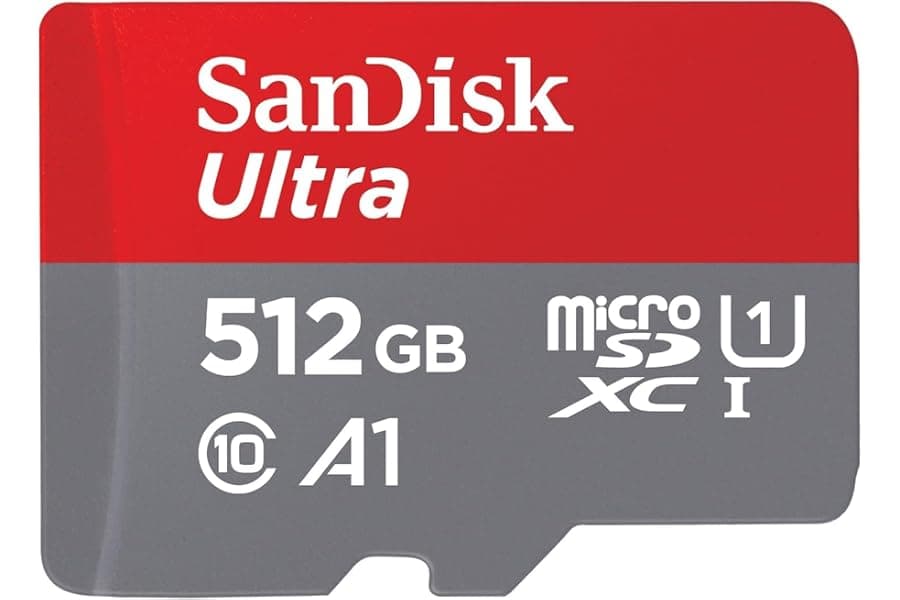 512GB microSDXC Card for High-Speed Storage