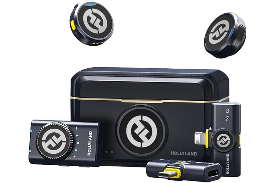 Wireless Microphone for Creators: 48kHz Studio Audio
