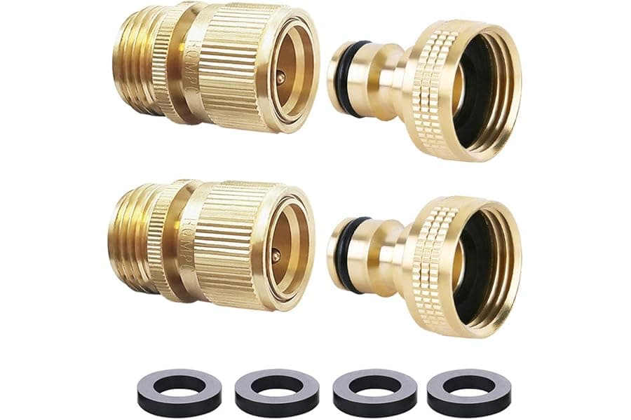 Best Solid Brass Garden Hose Quick Connectors 2026