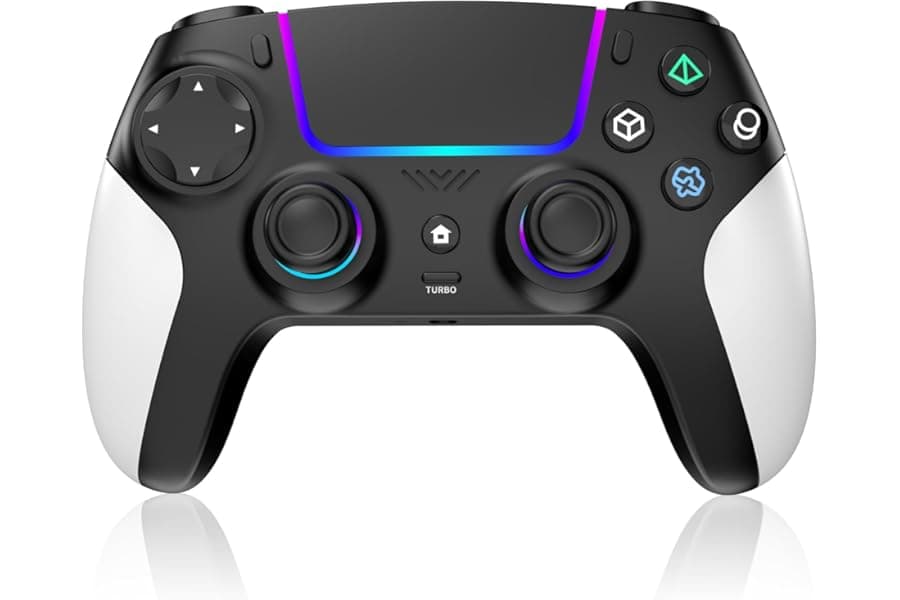 Best Wireless PS5 Controller with RGB LED and Gyro Sensors