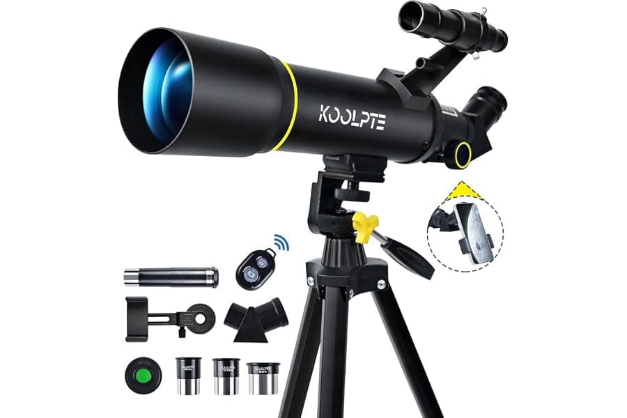 70mm Telescope for Stargazing: Portable & Easy to Use