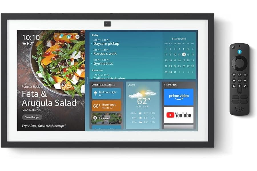 15-Inch Smart Kitchen Hub with Built-in Streaming