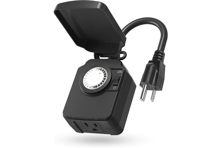 Best 24-Hour Outdoor Light Timer Waterproof 2026