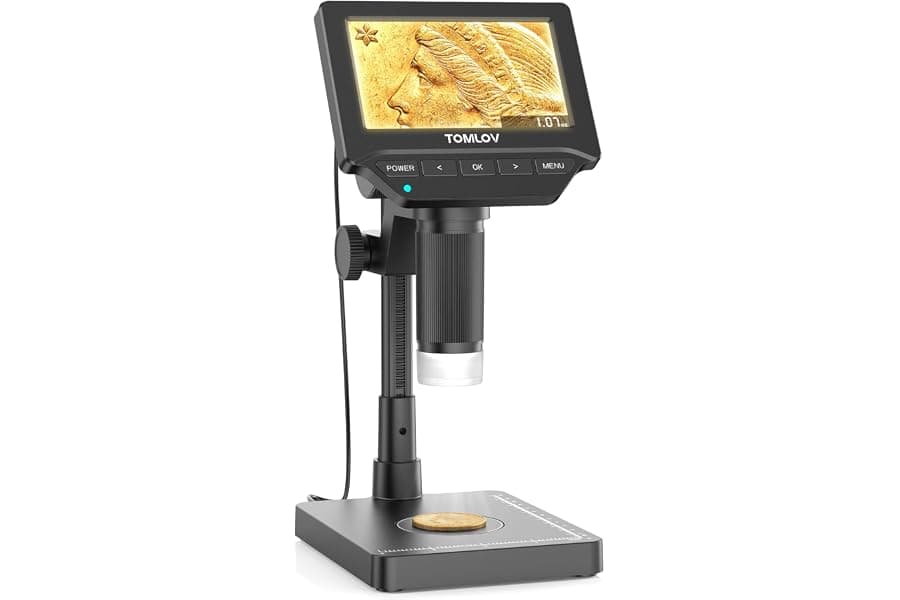 Digital Coin Microscope with Weighing Scale