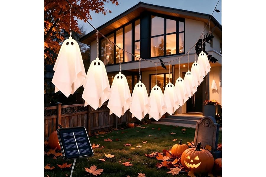 10 Best Solar Ghost Lights for Halloween Outdoors