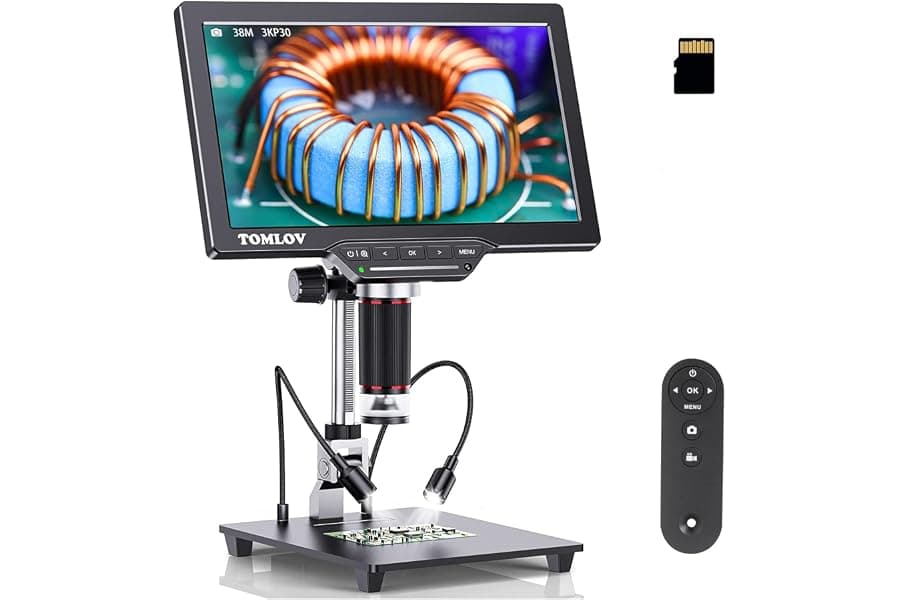 3K Digital Microscope with 10-Inch LCD Screen