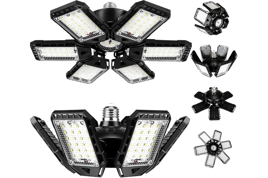 Best Deformable LED Garage Lights for Workshops