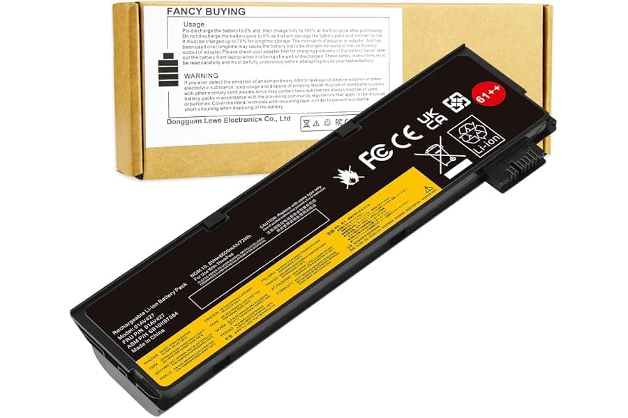 Best 72Wh Laptop Battery Extended Runtime 2026