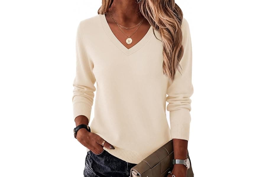 Best V-Neck Sweaters for Work and Casual Style