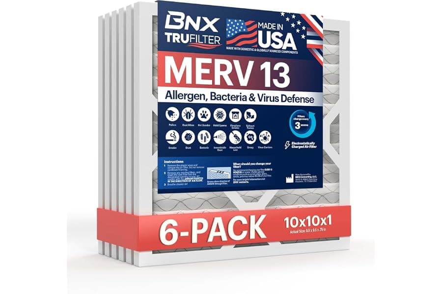 Best 10x10x1 MERV 13 Air Filter for HVAC & Home 2026
