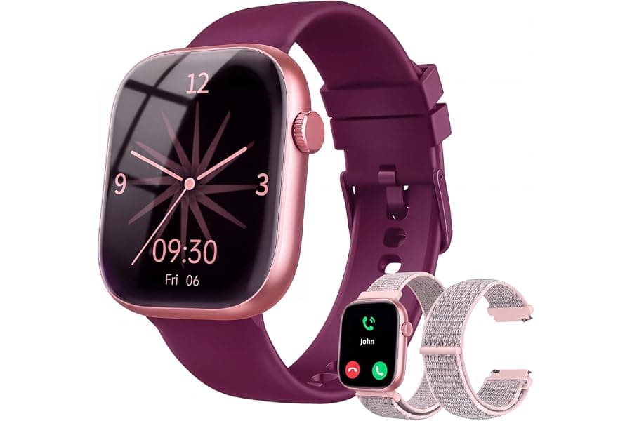 Women's Smartwatch with Fitness Tracking & Call Answer