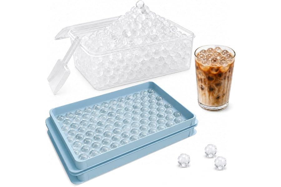 Perfect Ice for Iced Coffee and Water Bottles