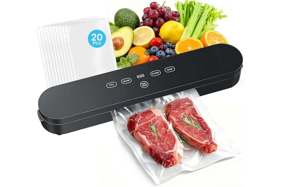 Best Vacuum Sealer with Digital Timer & 4 Modes