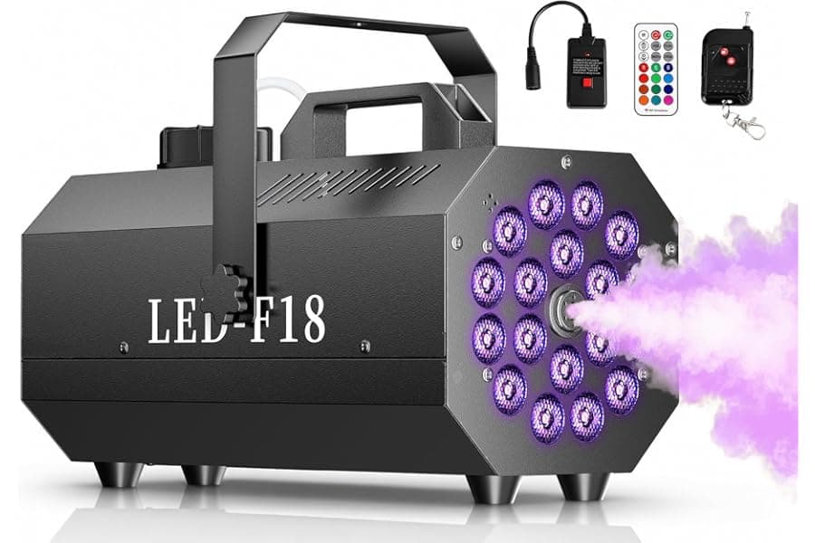 Professional Fog Machine with LED Effects for Parties