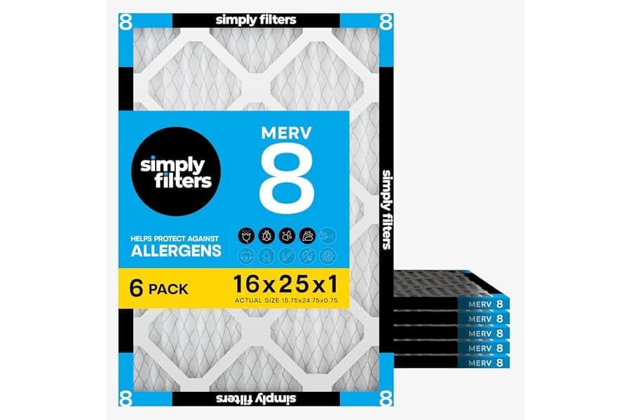 Best 16x25 Air Filters for HVAC & Furnace Systems