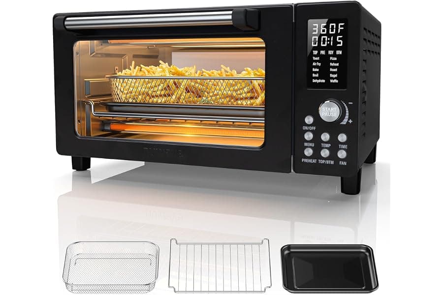 10-in-1 Air Fryer Oven Combo for Crispy Cooking