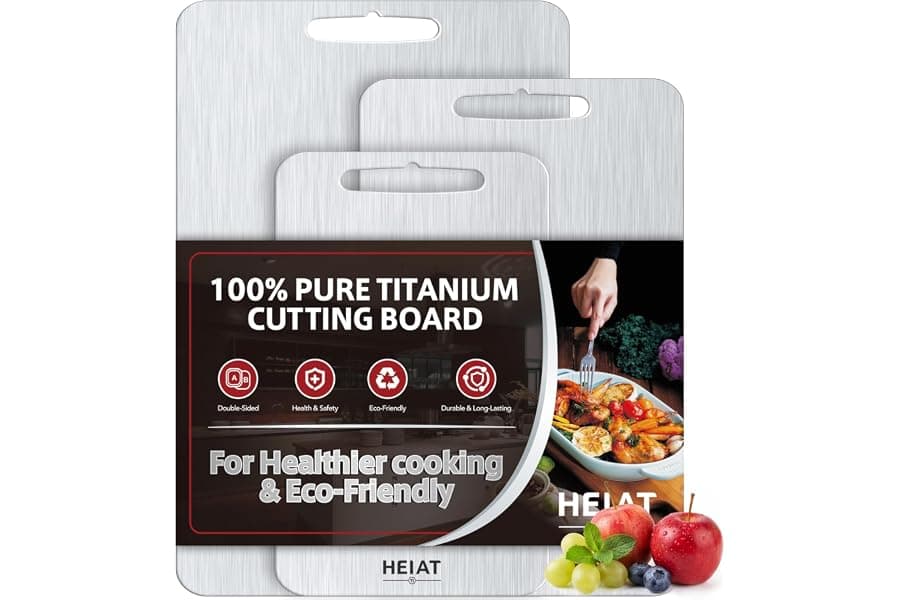 Best Titanium Cutting Boards for Raw and Cooked Food