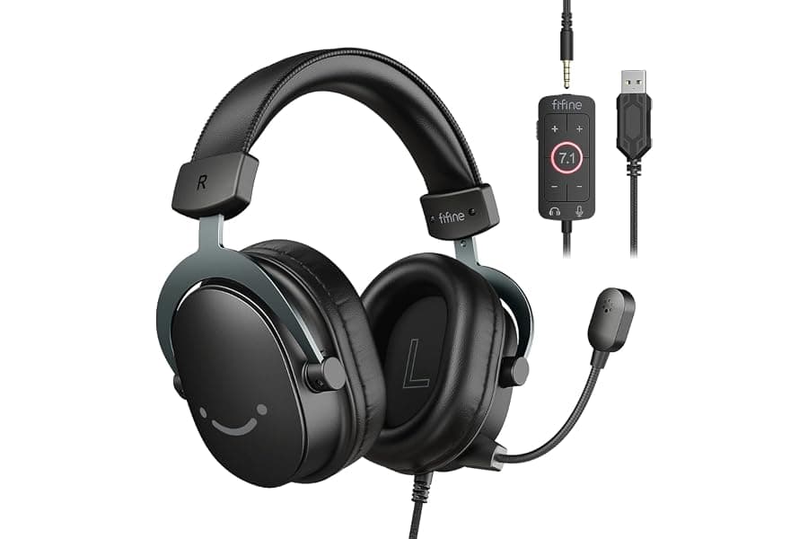 Wired Gaming Headset with 7.1 Surround Sound