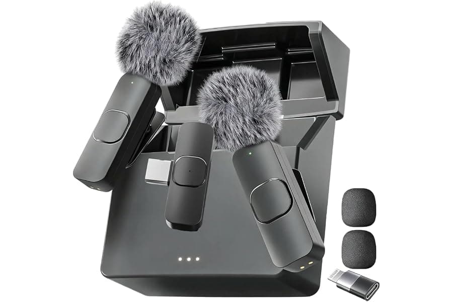 Best Wireless Lavalier Mic for TikTok, YouTube & Interviews