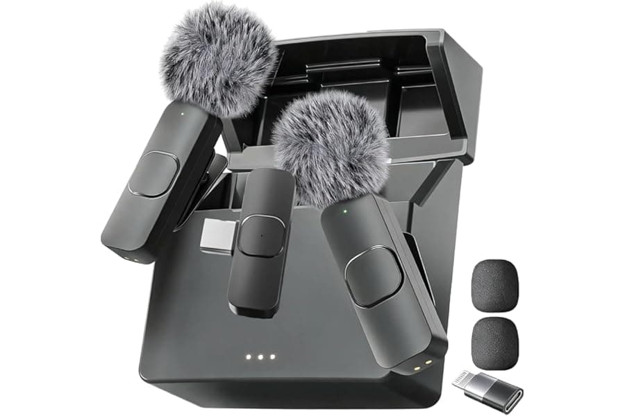 Best Wireless Lavalier Mic for TikTok, YouTube & Interviews