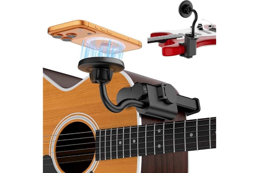 Best Magnetic Phone Holder for Guitarists
